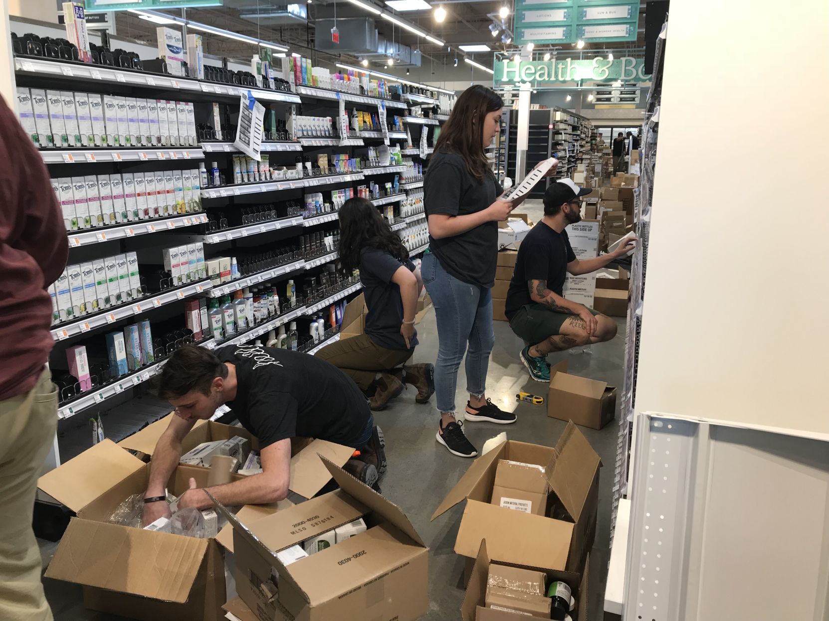 Whole Foods Market West Ashley stockers